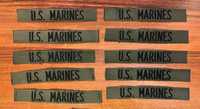 Naszywka USA - Tape US MARINES (USMC) - military