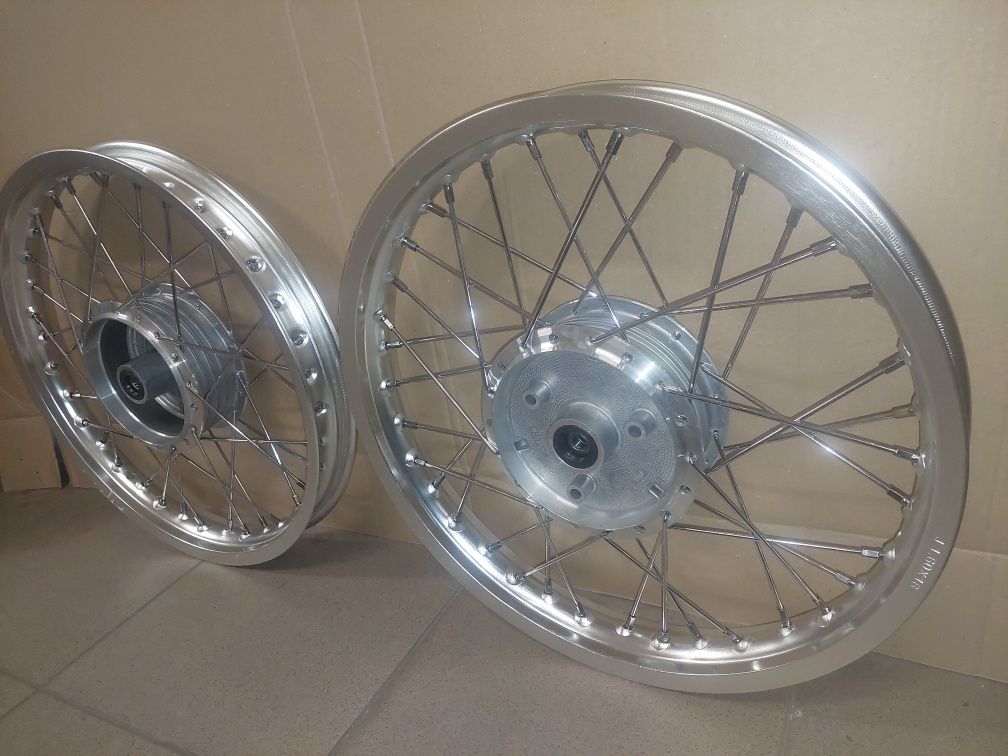 Sprzedam nowe r16"kola kpl simson s51 s50 s53 enduro aluminiowe