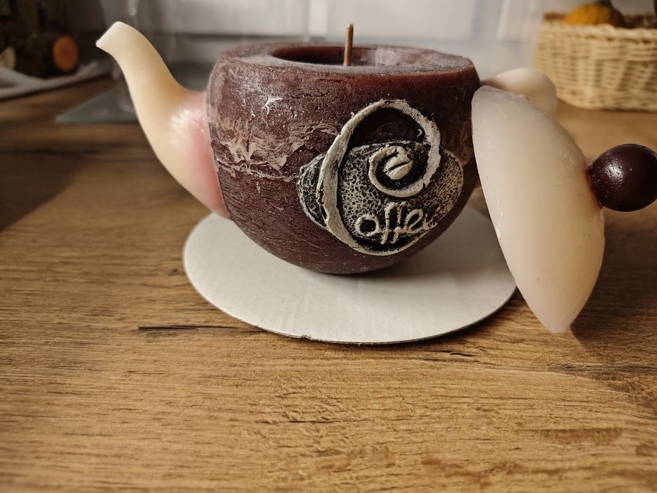 Świeca imbryk kawowy