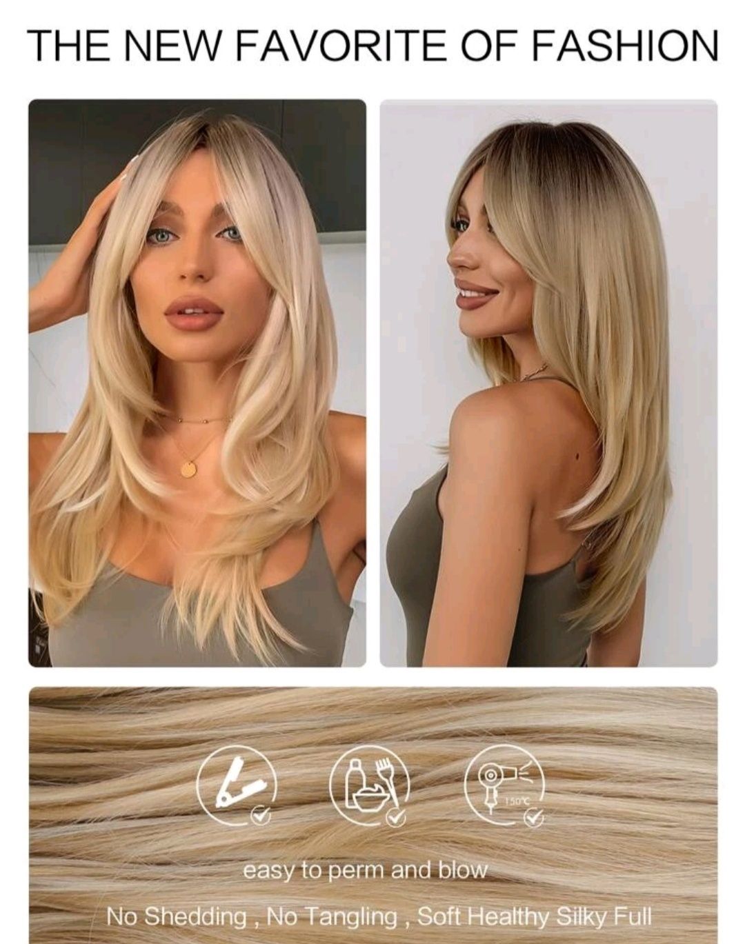 Sprzedam perukę długą blond ombre