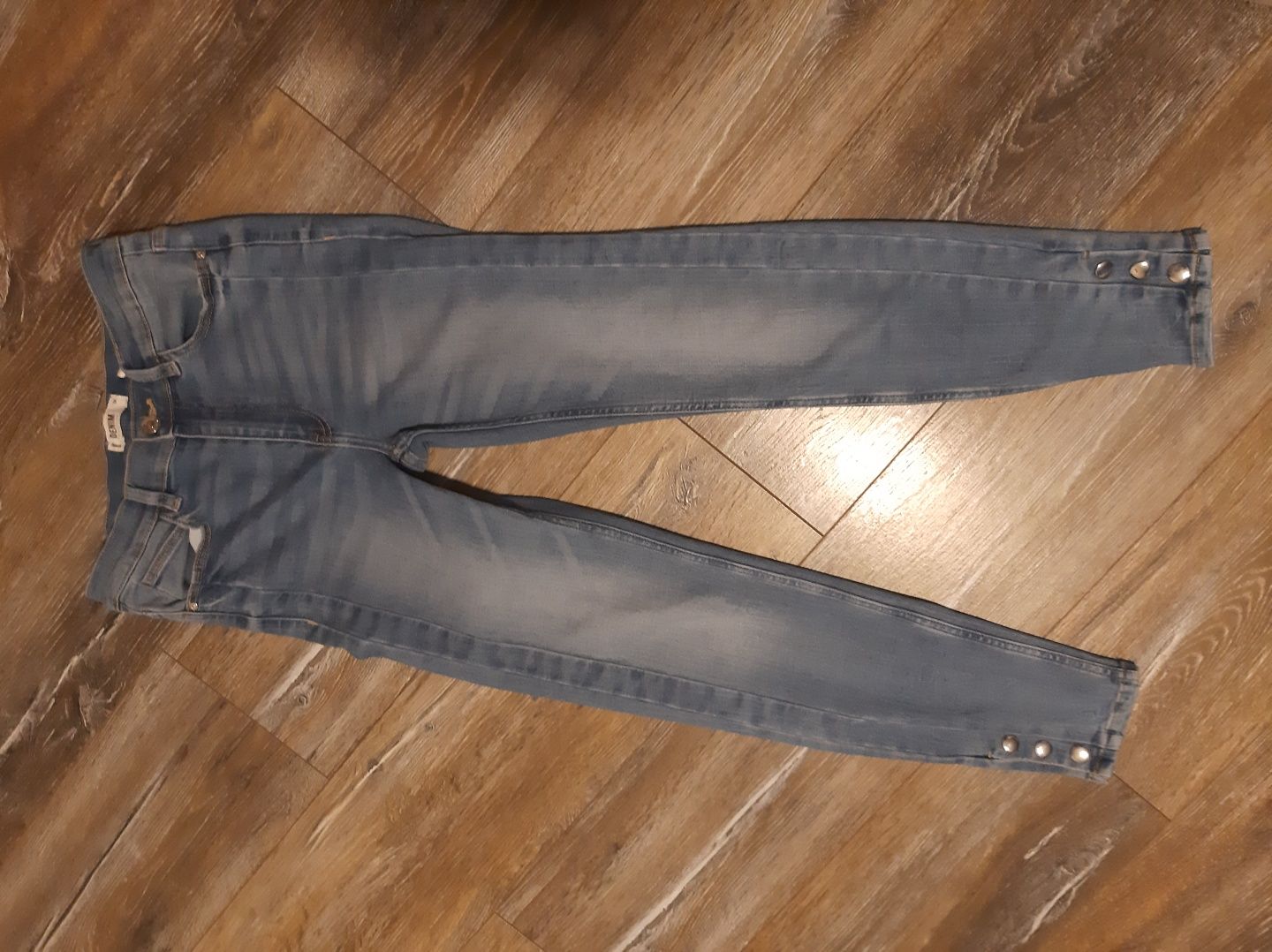 Spodnie jeans damskie 34
