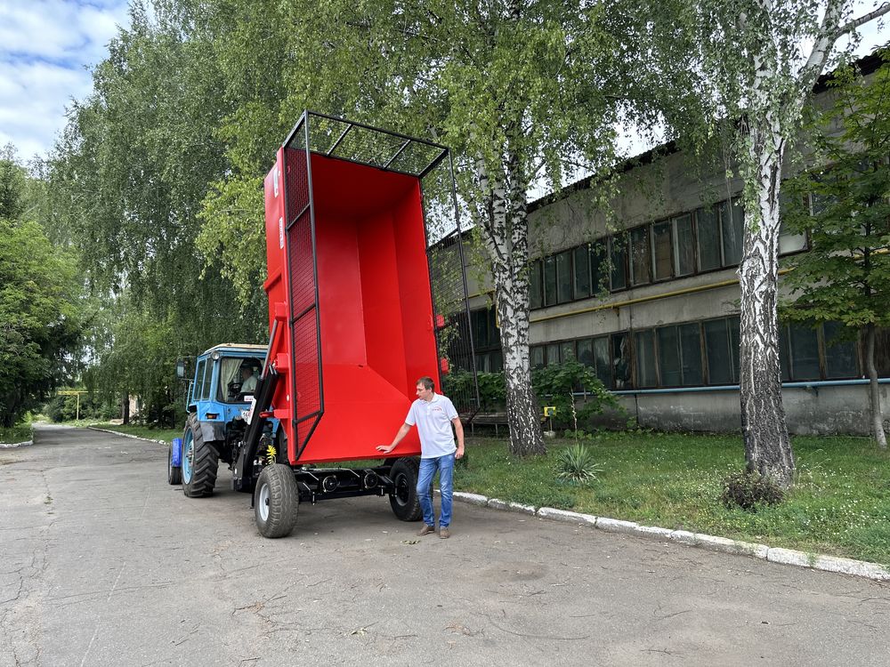Напівпричіп герметичний самоскидний НПГС-7