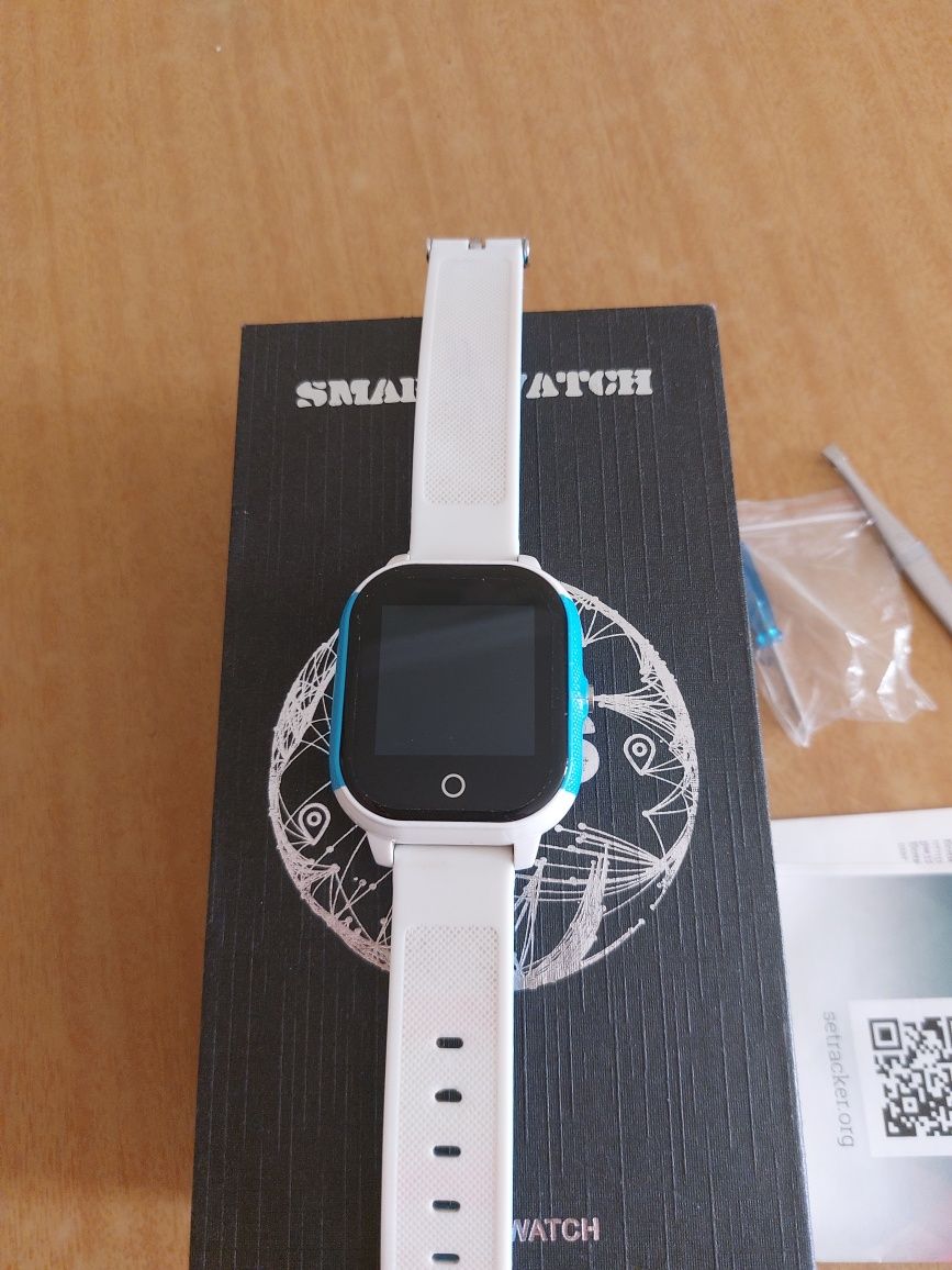 Детские водонепроницаемые смарт-часы с GPS JETIX DF50 Ellipse Aqua Blu