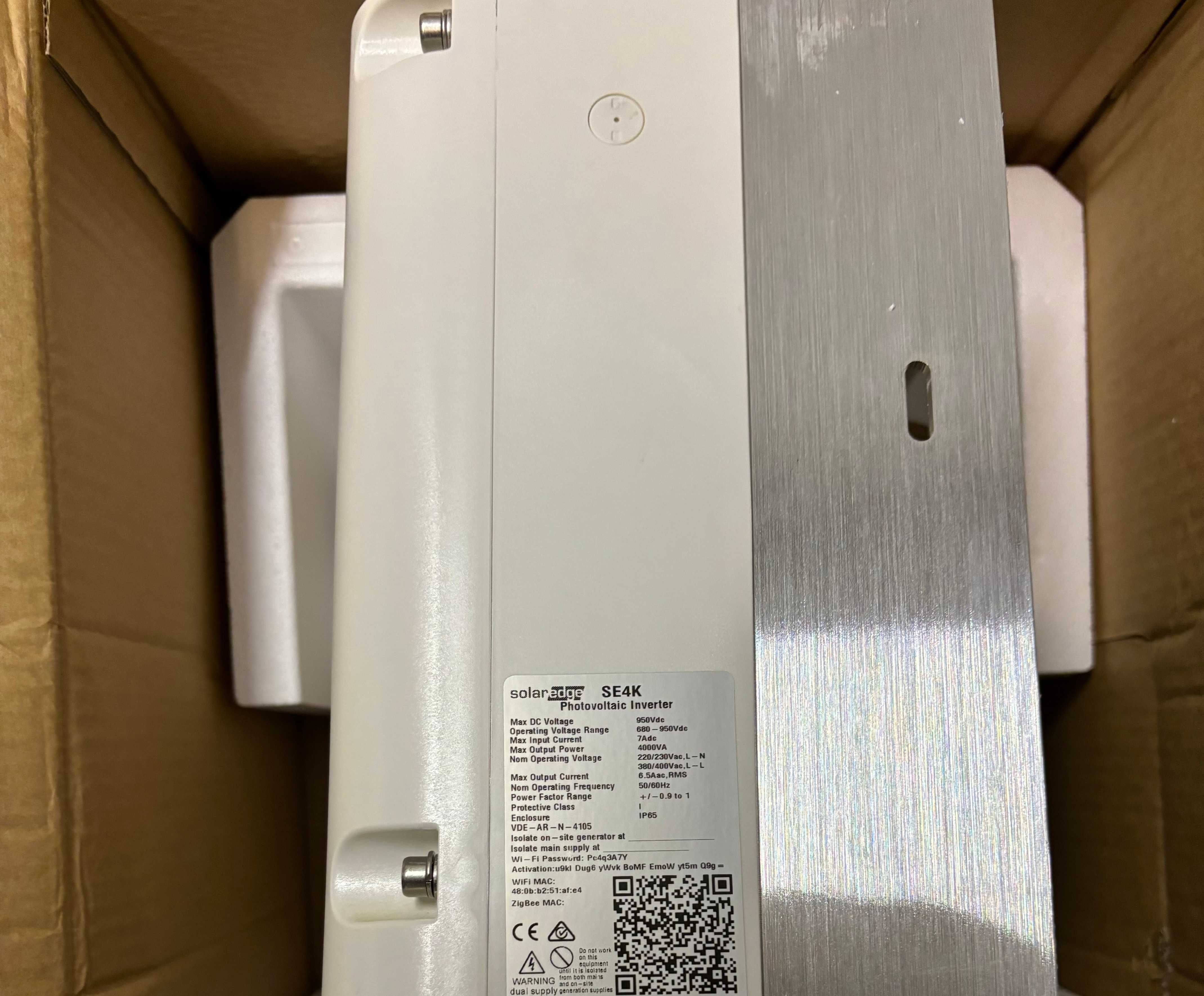 Falownik SolarEdge SE4K- RW0TEBNN4