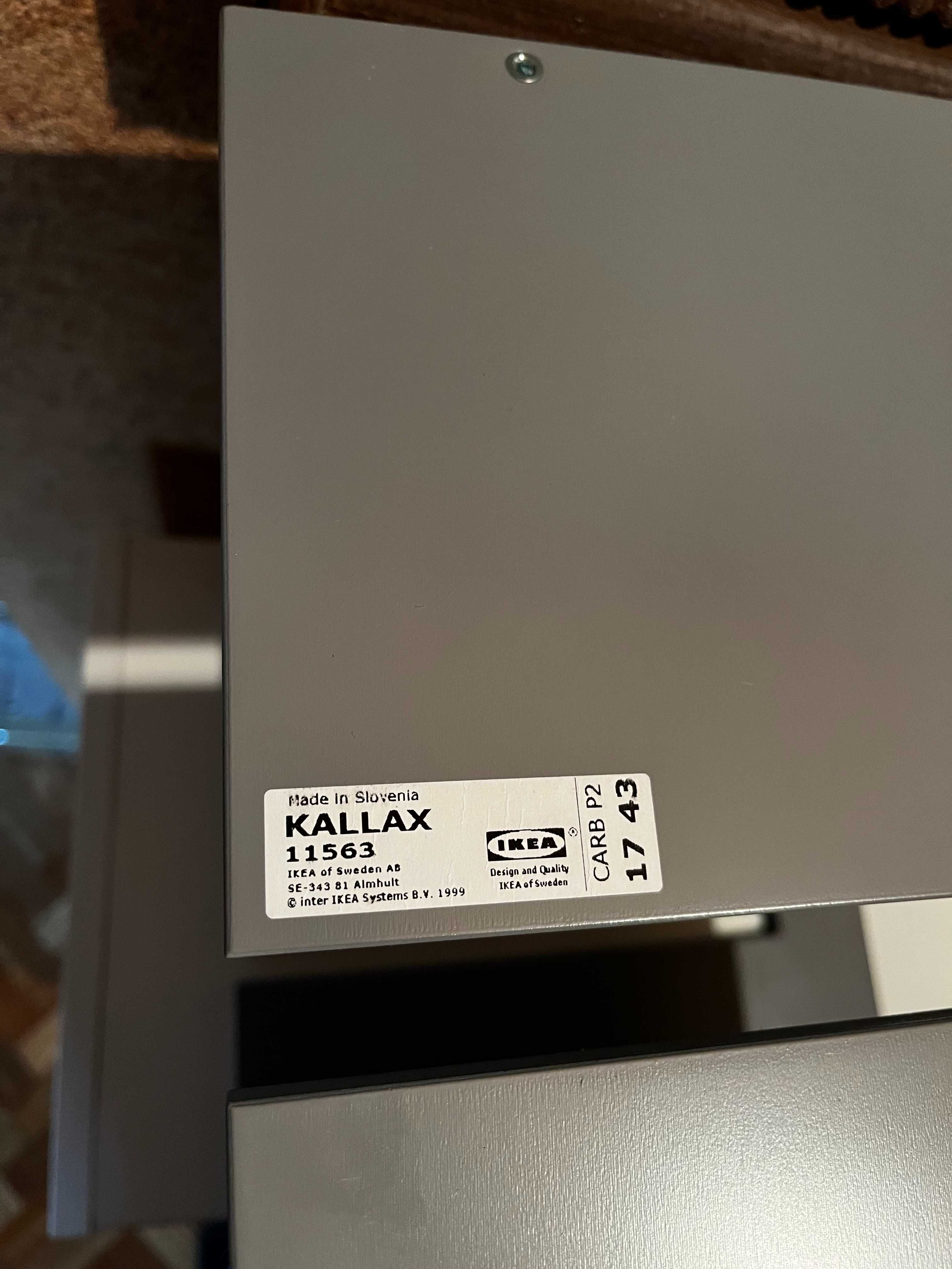Przegroda Półka Wkład Ikea Kallax Szara
