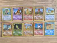 Cartas Pokémon base set inglês