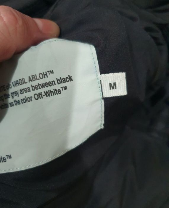 Оригинал Зимняя Куртка OFF - WHITE Portugal