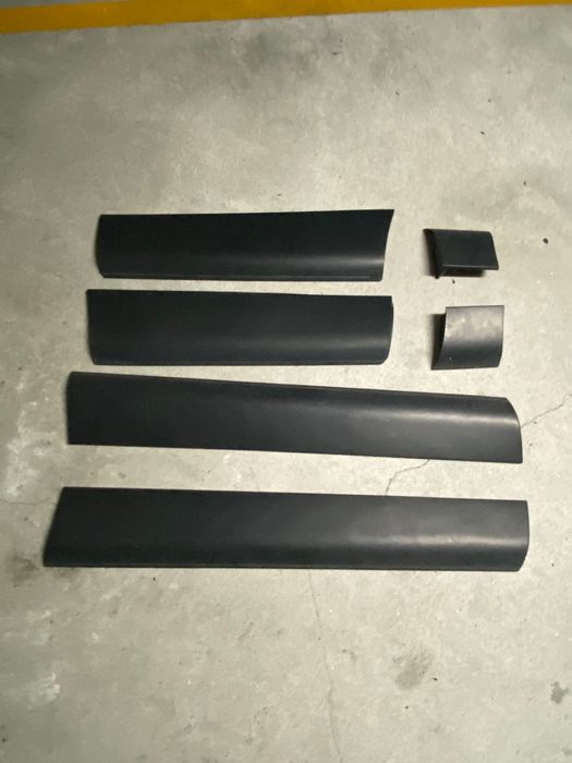 Audi Q7 molduras exteriores portas