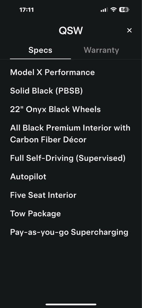 TESLA Model X Perfomance Ludicrous+