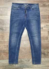 Spodnie damskie jeggins niebieskie jeans M&S rozmiar 14