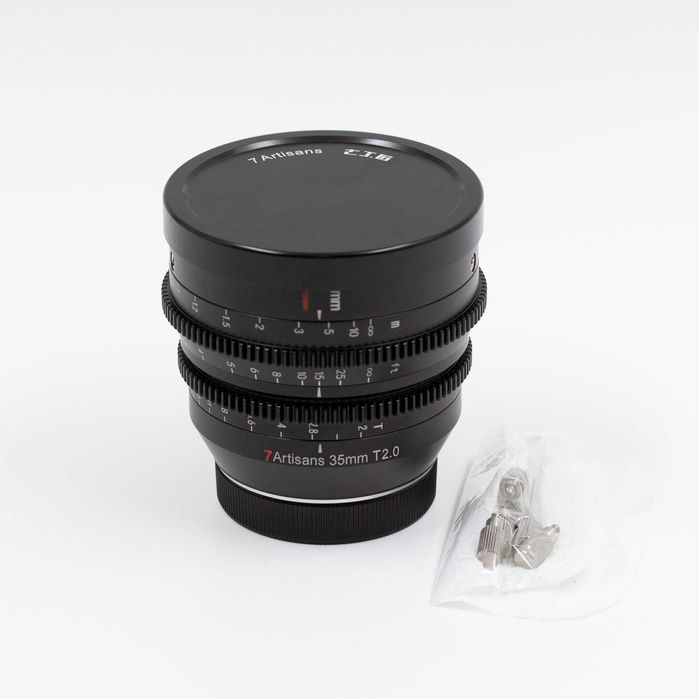 7Artisans 35mm T2.0 Spectrum Cine - Excelente estado 12M Garantia