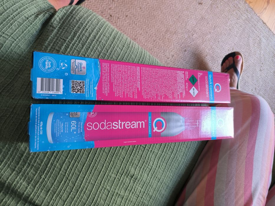 Garrafa quick connect sodastream