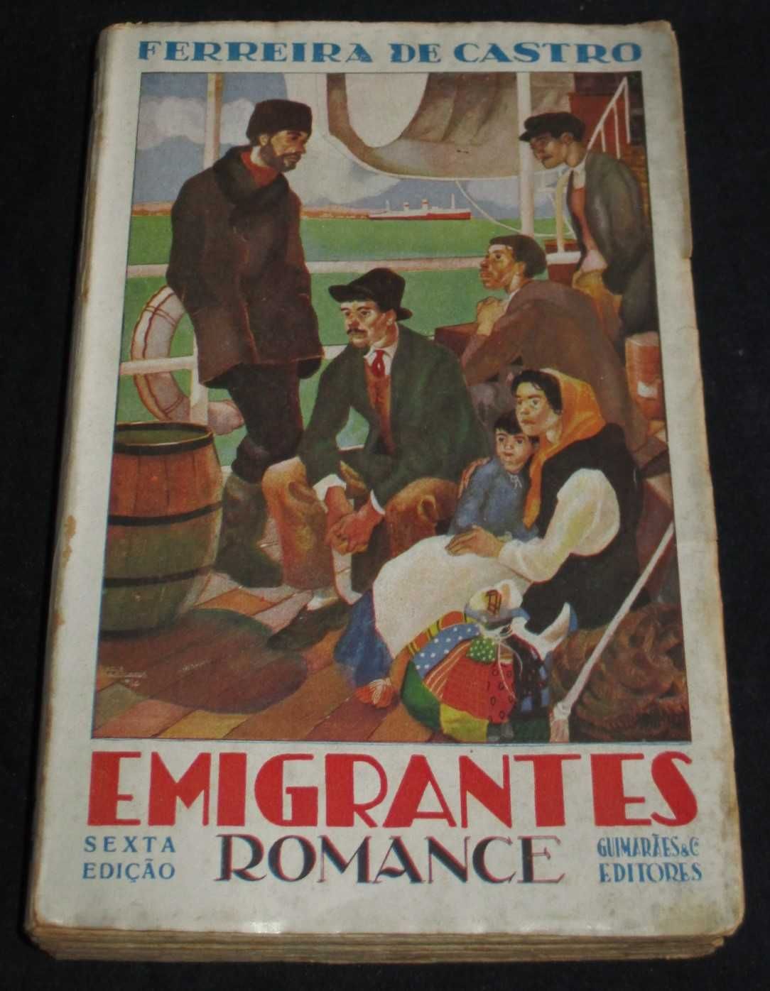 Livro Emigrantes Ferreira de Castro