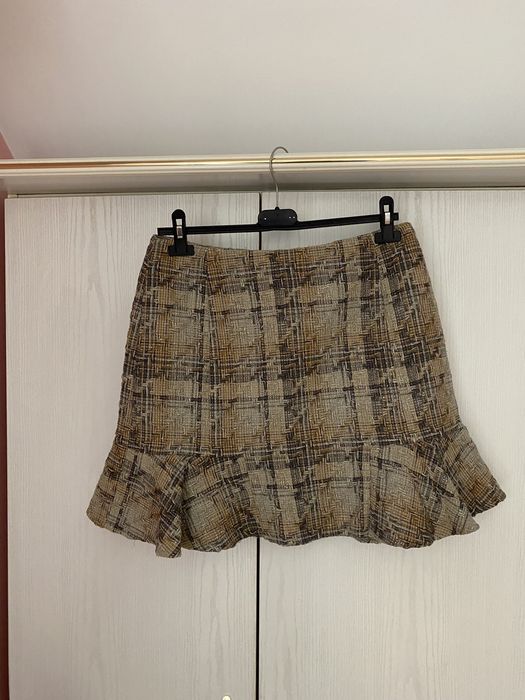 Spódniczka mini z falbaną marka Laurella XL