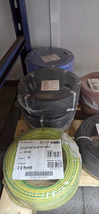 Fios de Silicone vários (altas temperaturas) novos e embalados