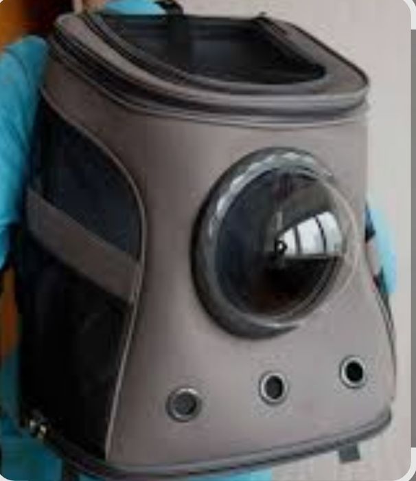 Рюкзак переноска для кішок, котів, собак до 10 кг з ілюмінатором