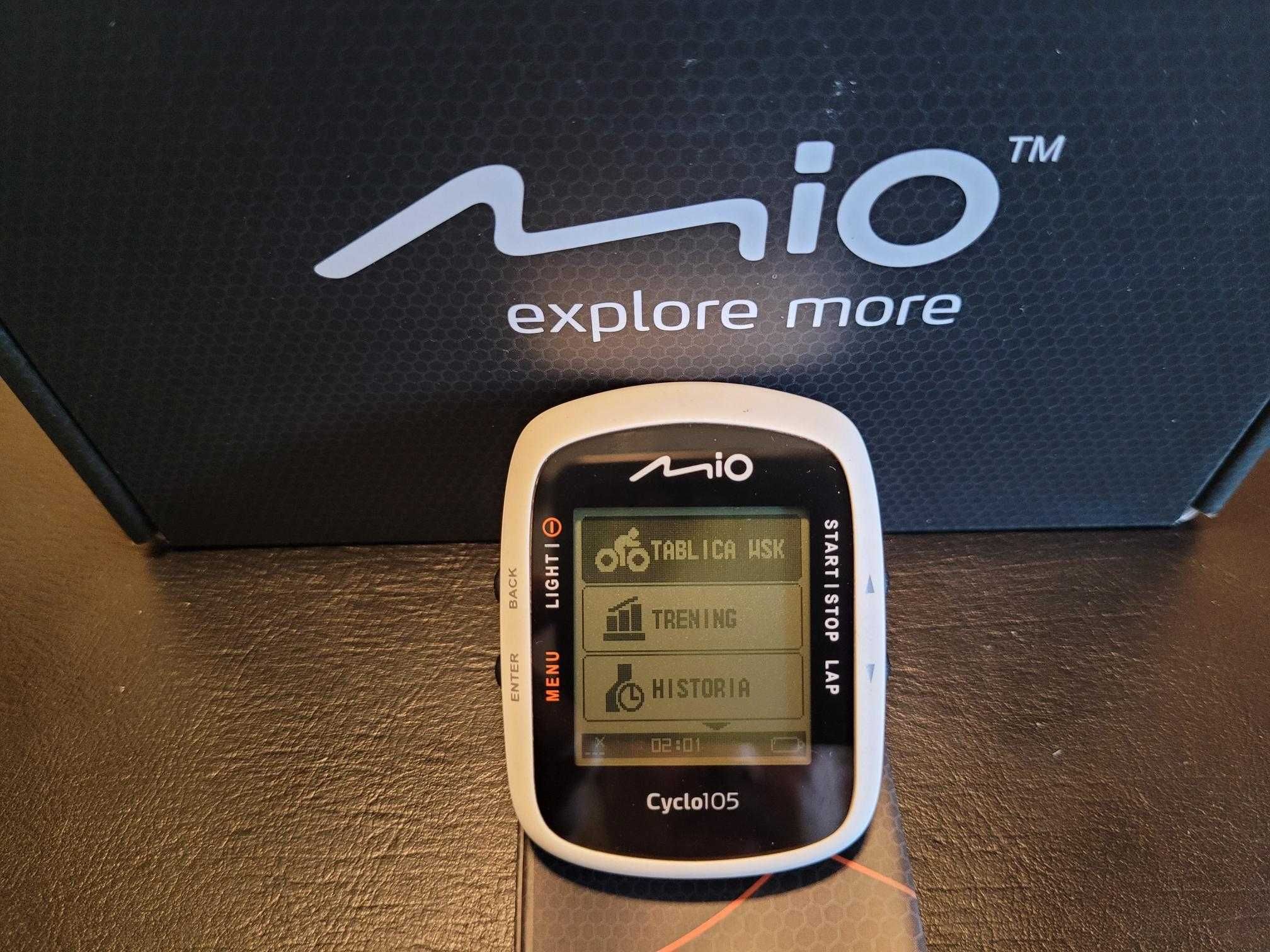 MIO Cyclo 105 - Nawigacja rowerowa z GPS