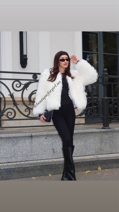 В наявності ! Розкішна Шубка Lama, шуба лама