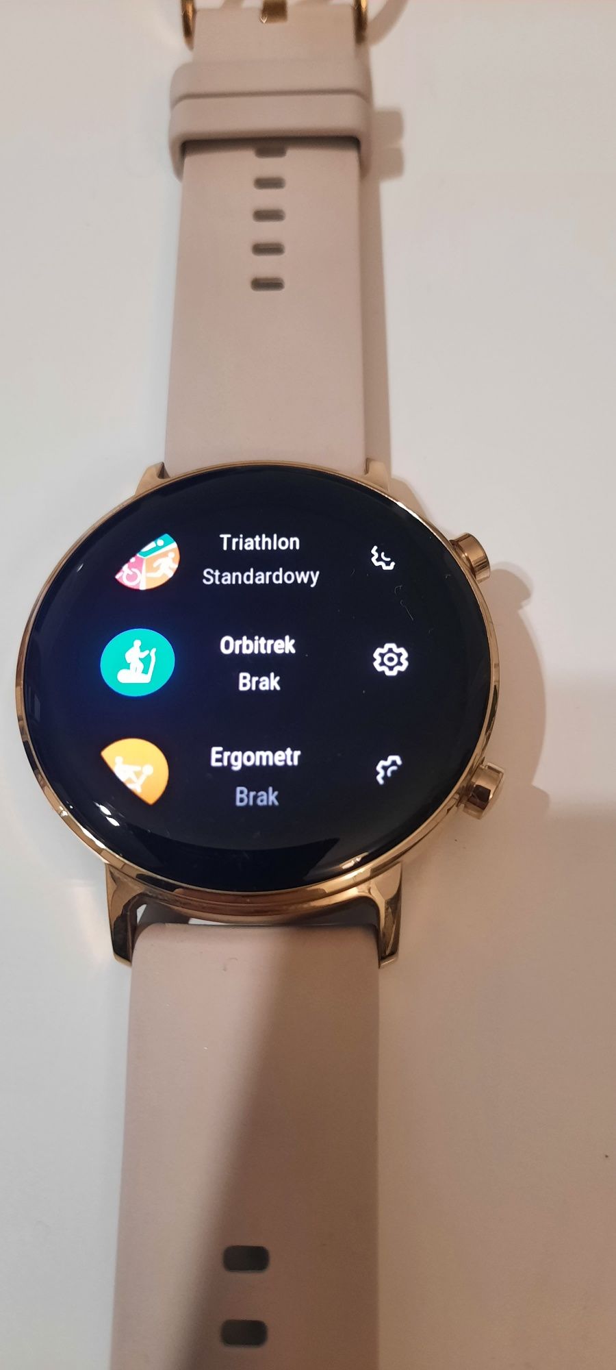 Smartwatch Huawei Watch GT2 damski beżowy