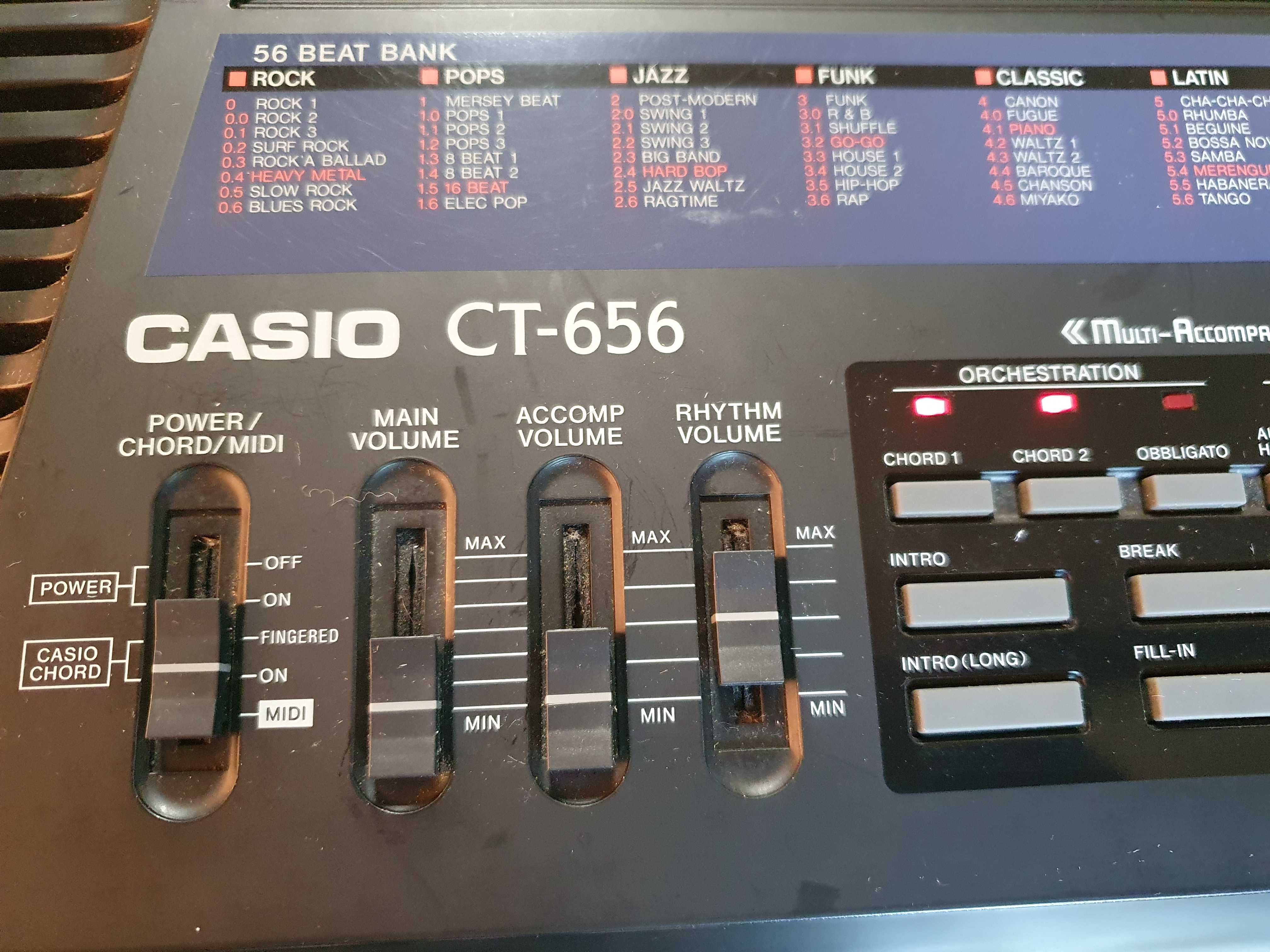 Keyboard Casio jak nowy, do nauki, MIDI, Nagrywanie, edycja