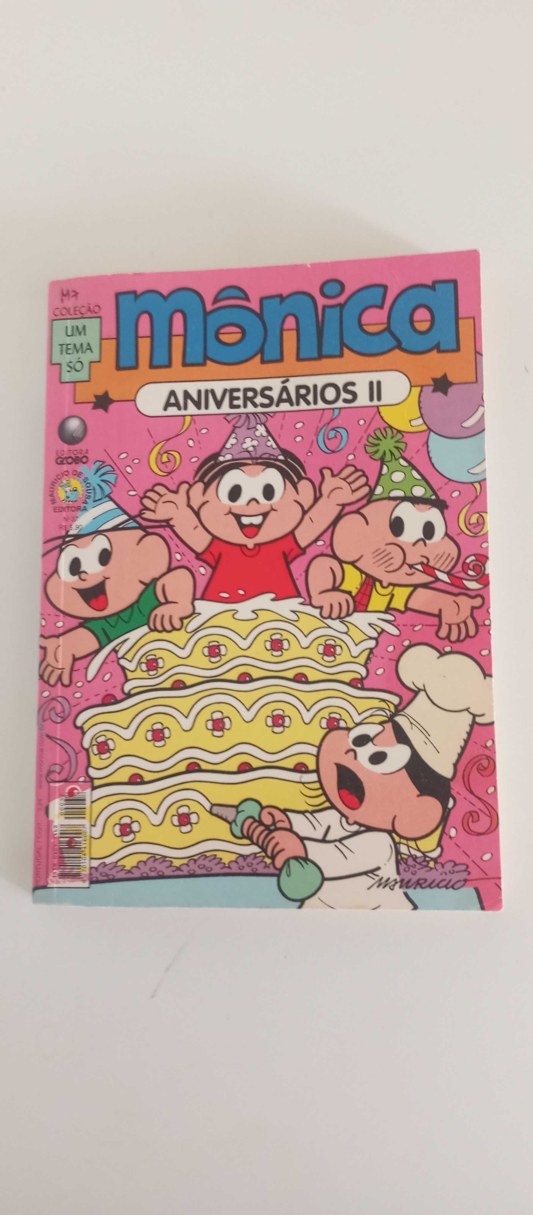 Livro de banda desenhada Monica