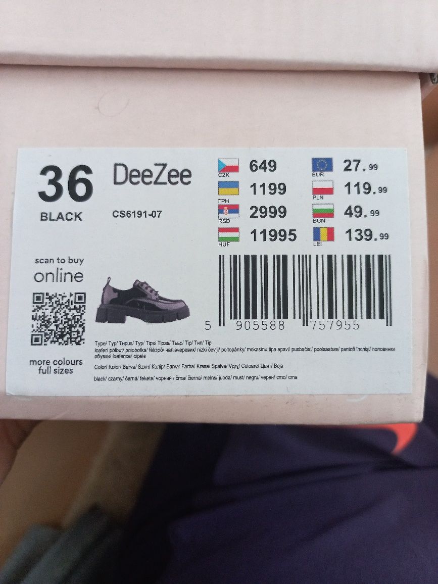 Buty mokasyny lakierowane