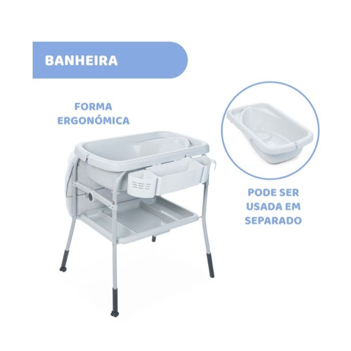Banheira Cuddle & Bubble da Chicco