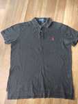 Ralph Lauren L koszulka polo męska t shirt czarny bawełna