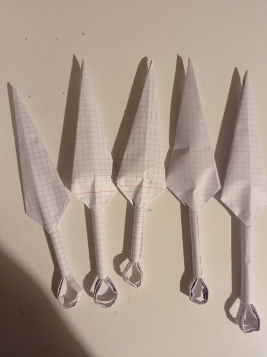 Atrapa nuż wyrzucany (Kunaj) 5szt