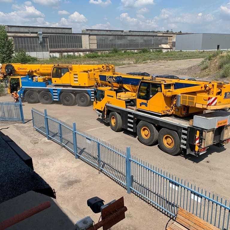 Usługi dźwigiem / żurawiem z operatorem - Gliwice Podnośnik koszowy
