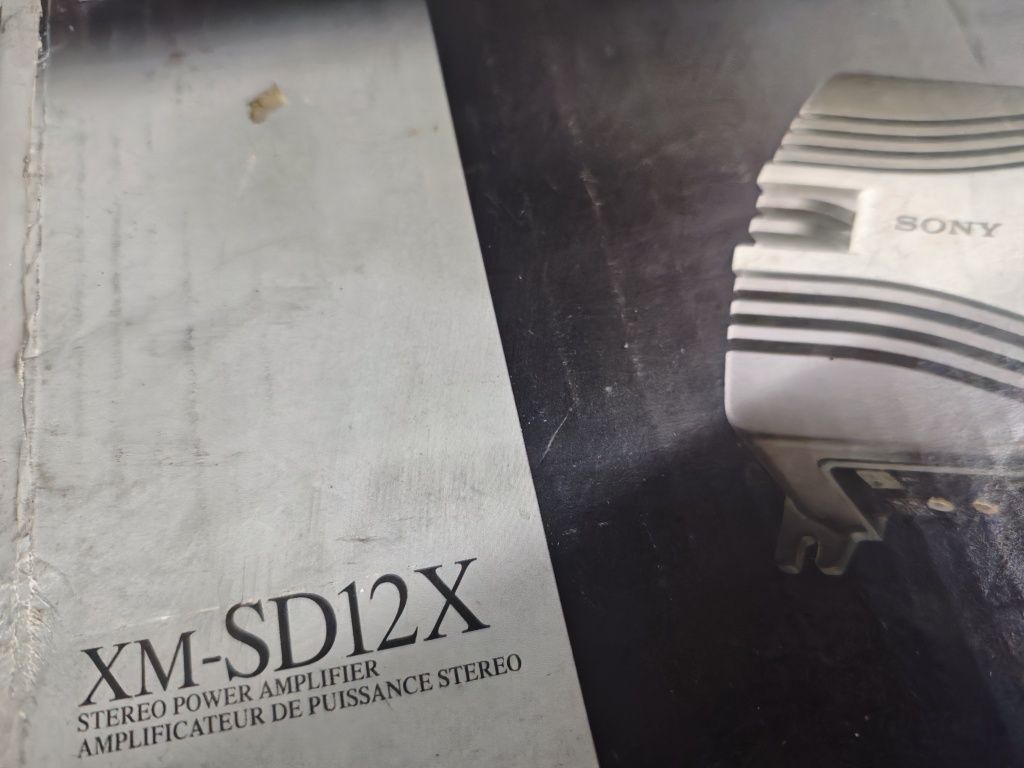 Amplificador Sony Xplod XM-SD12X 250W — Usado