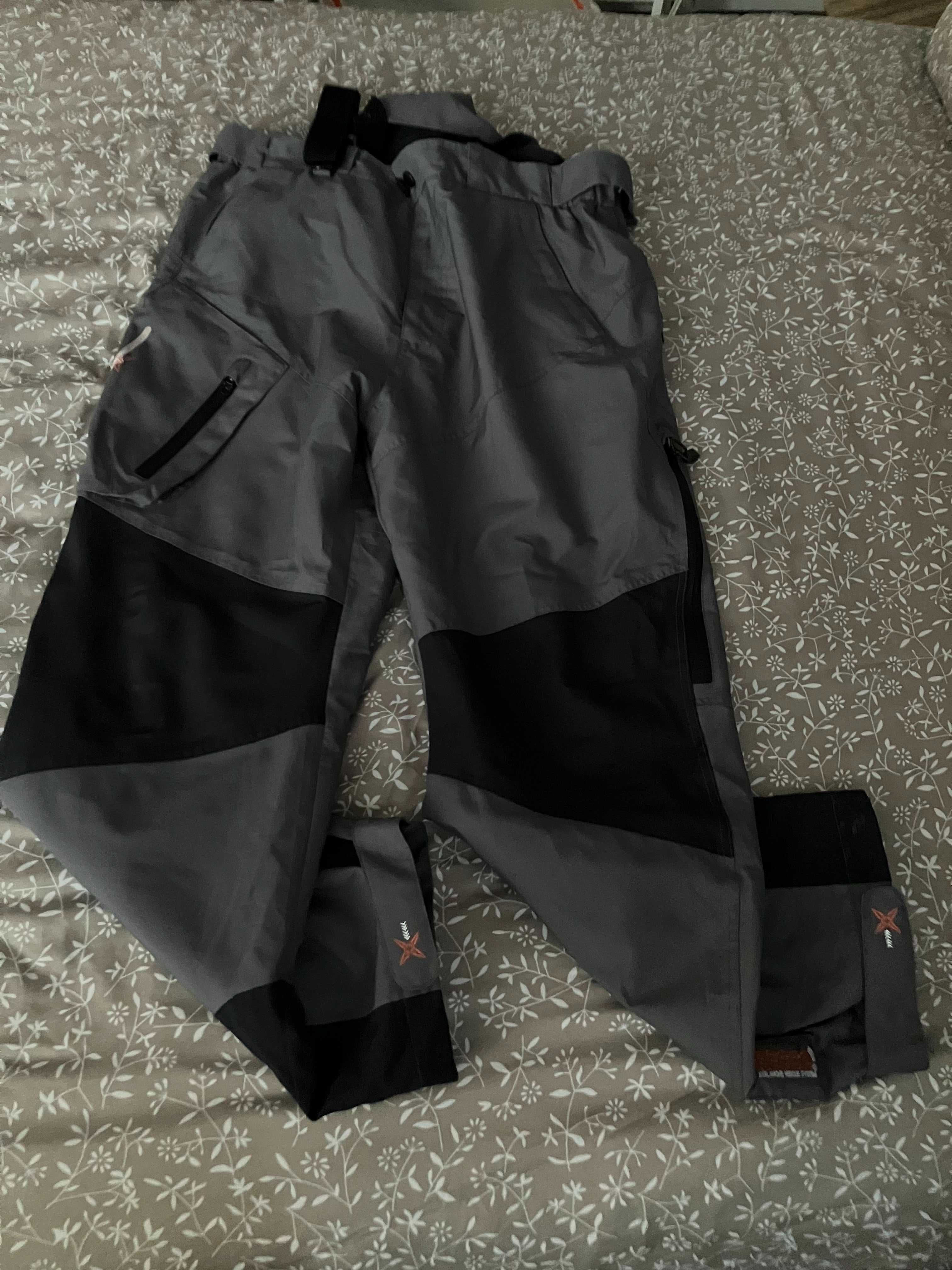 Conjunto Snowboard: Calças técnicas + Óculos de proteção