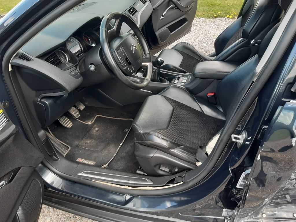 Citroen C5 2.0 HDi 140KM exclusive uszkodzony