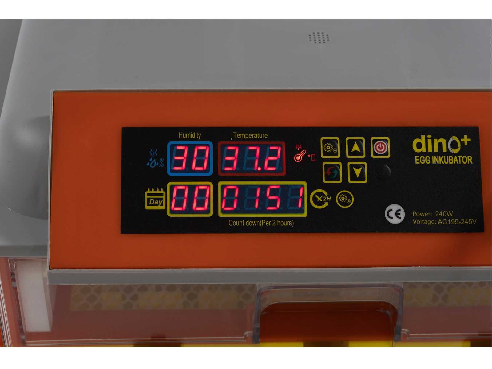 INKUBATOR DINO PLUS do 92 JAJ w pełni automatyczny klujnik dla drobiu