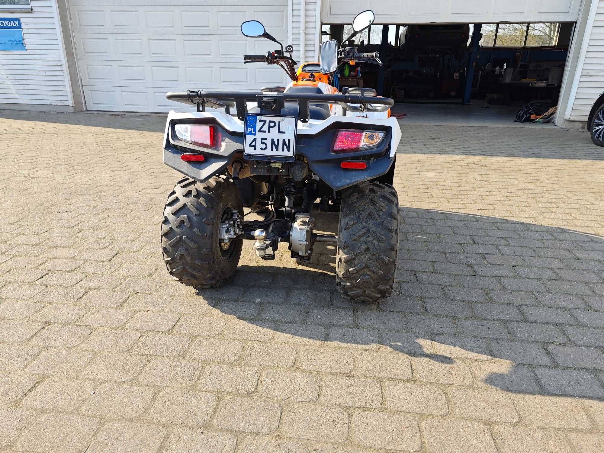 KYMCO MXU300 na wtrysku 2021r