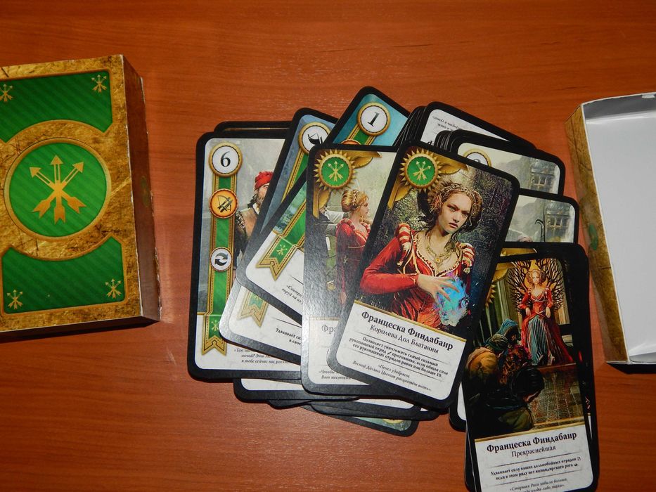 Колода карт Ведьмак игра полный набор для настольной игры в Гвинт