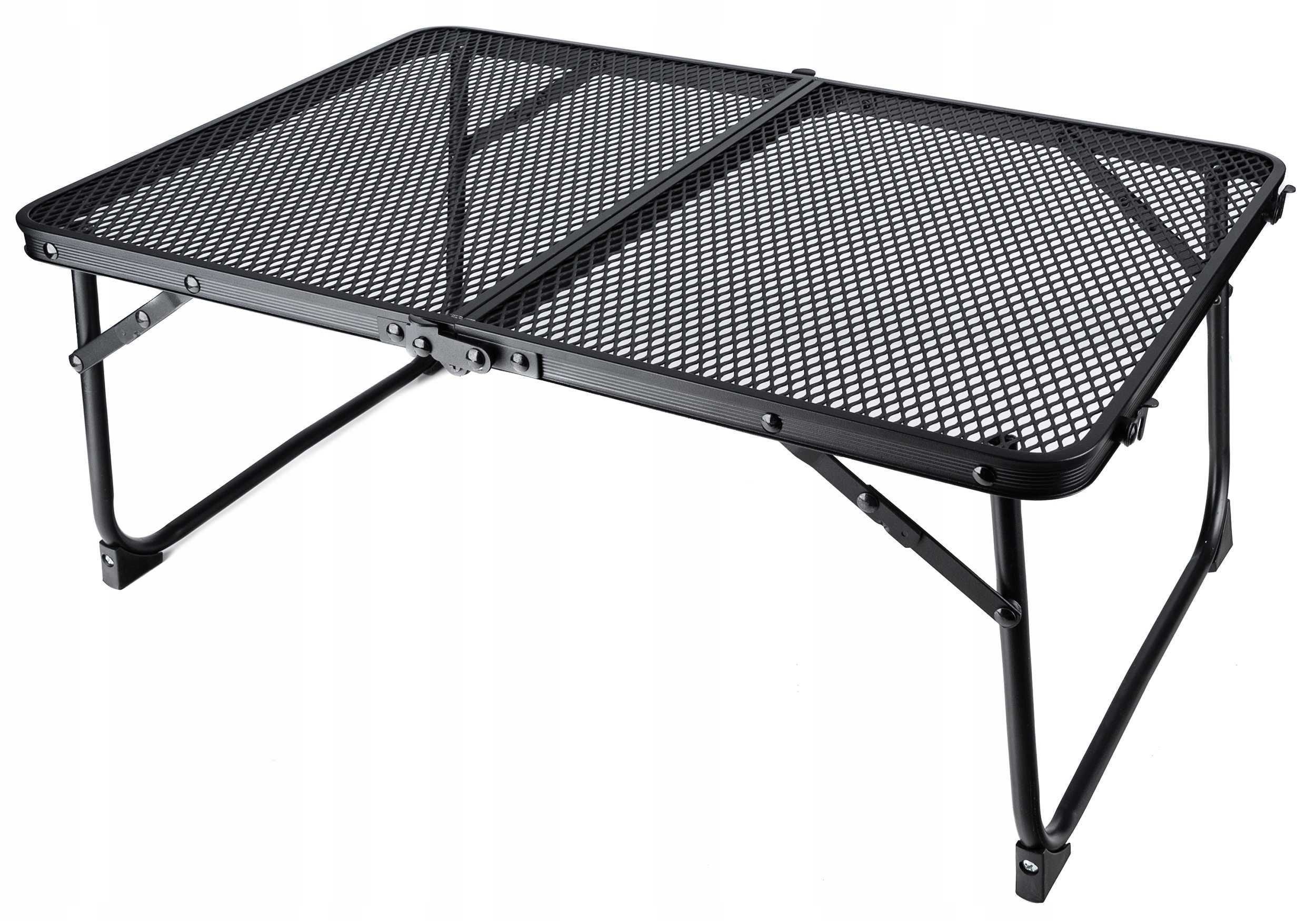 STOLIK TURYSTYCZNY SKŁADANY przenośny biwakowy aluminiowy 60x40