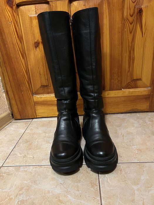 Чоботи, черевики шкіряні р.37 зимові