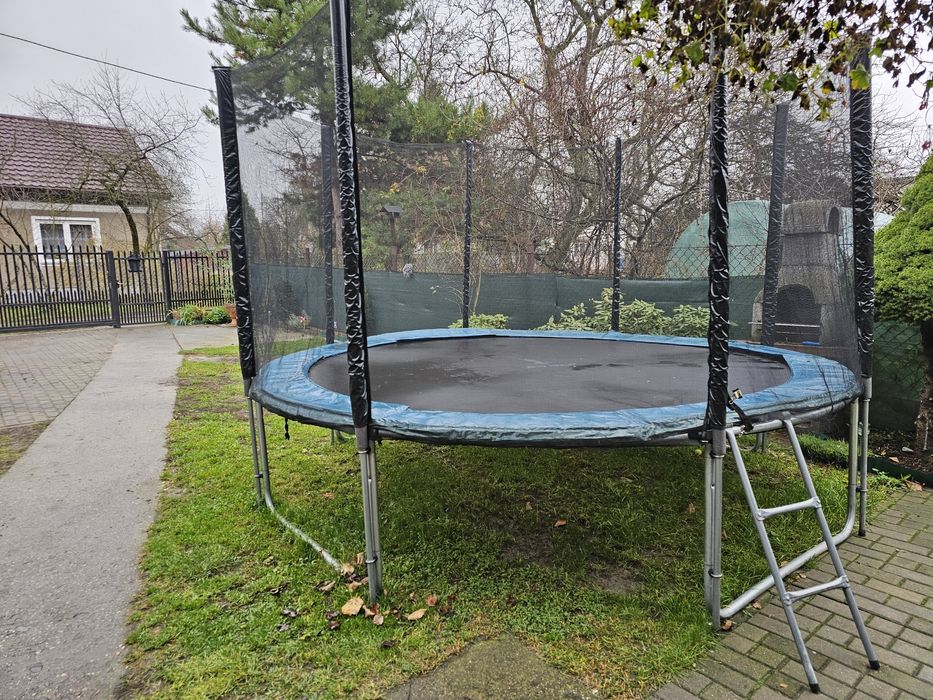 Trampolina 335cm + drabinka