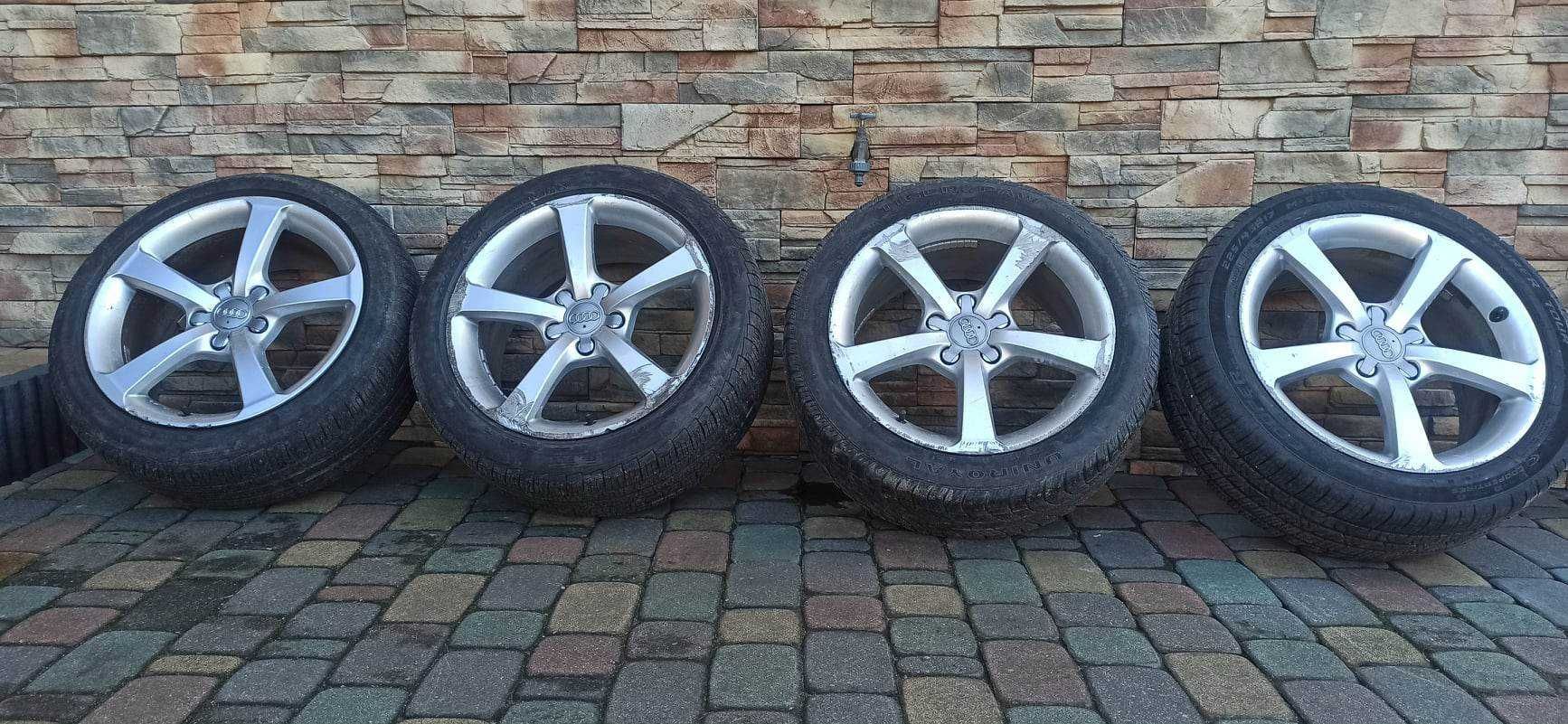 koła audi a3 8v felgi OEM 17 5x112 Pirelli cinturato P7