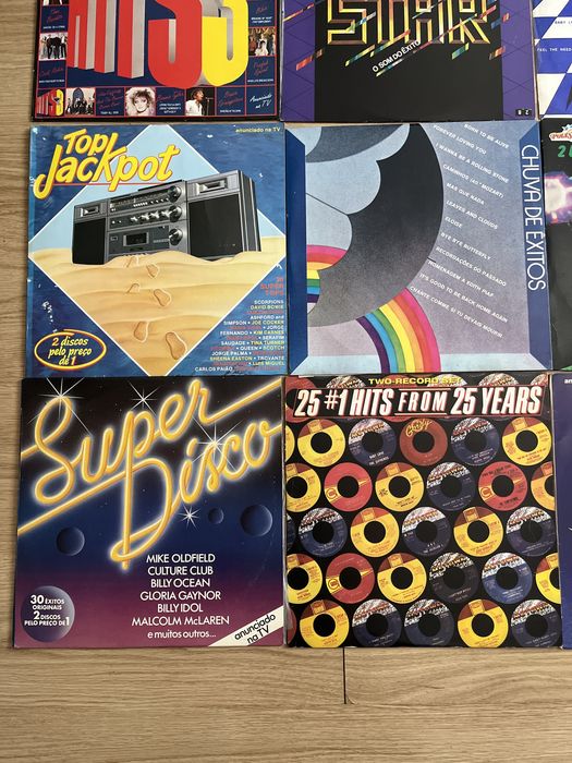 Discos / LPs anos 60, 70 e 80’s