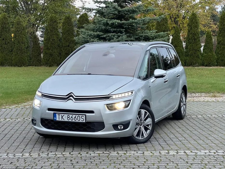 Citroën C4 Picasso 7-OS Masaż Kamera cof. Martwe pola Asys. parkow. As. pasa KEYLESS