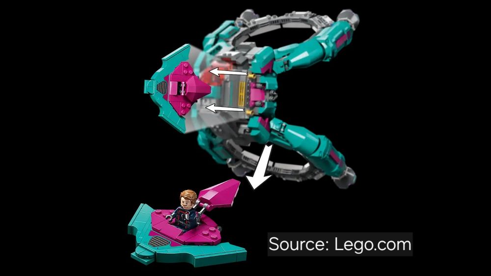 ENVIO GRATIS-LEGO 76255 The New Guardians' Ship (Marvel)