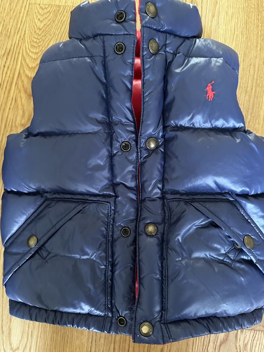 Kamizelka dziecięca ralph lauren puchowa