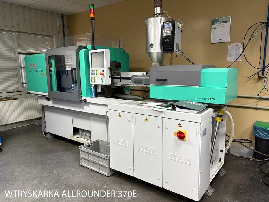 ARBURG ALLROUNDER 370E Golden Electric + suszarka DAC30N + chiller