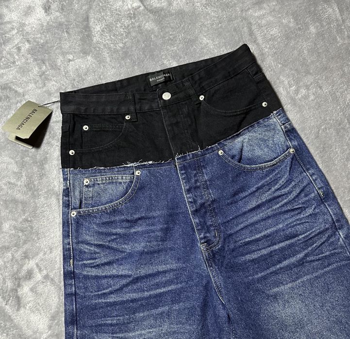 Джинсы balenciaga cut up