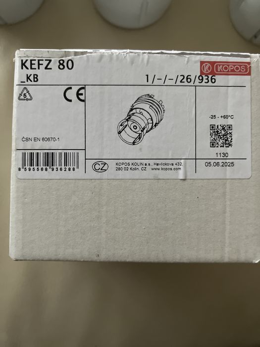 Puszki elektryczne do elewacji Kopos KEFZ 80