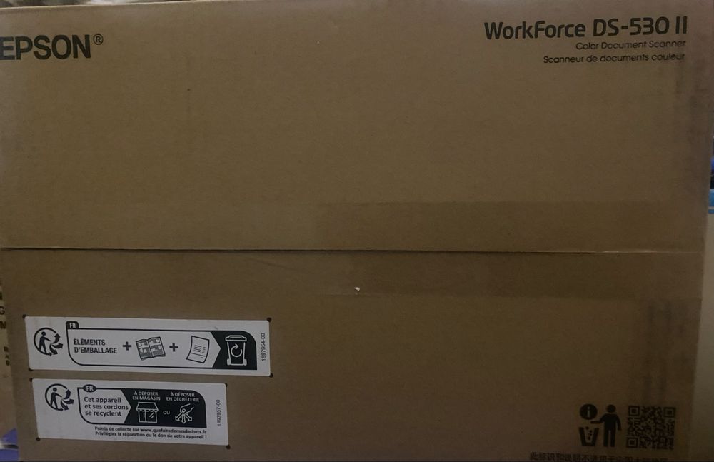 Сканер протяжний Epson WorkForce 530II