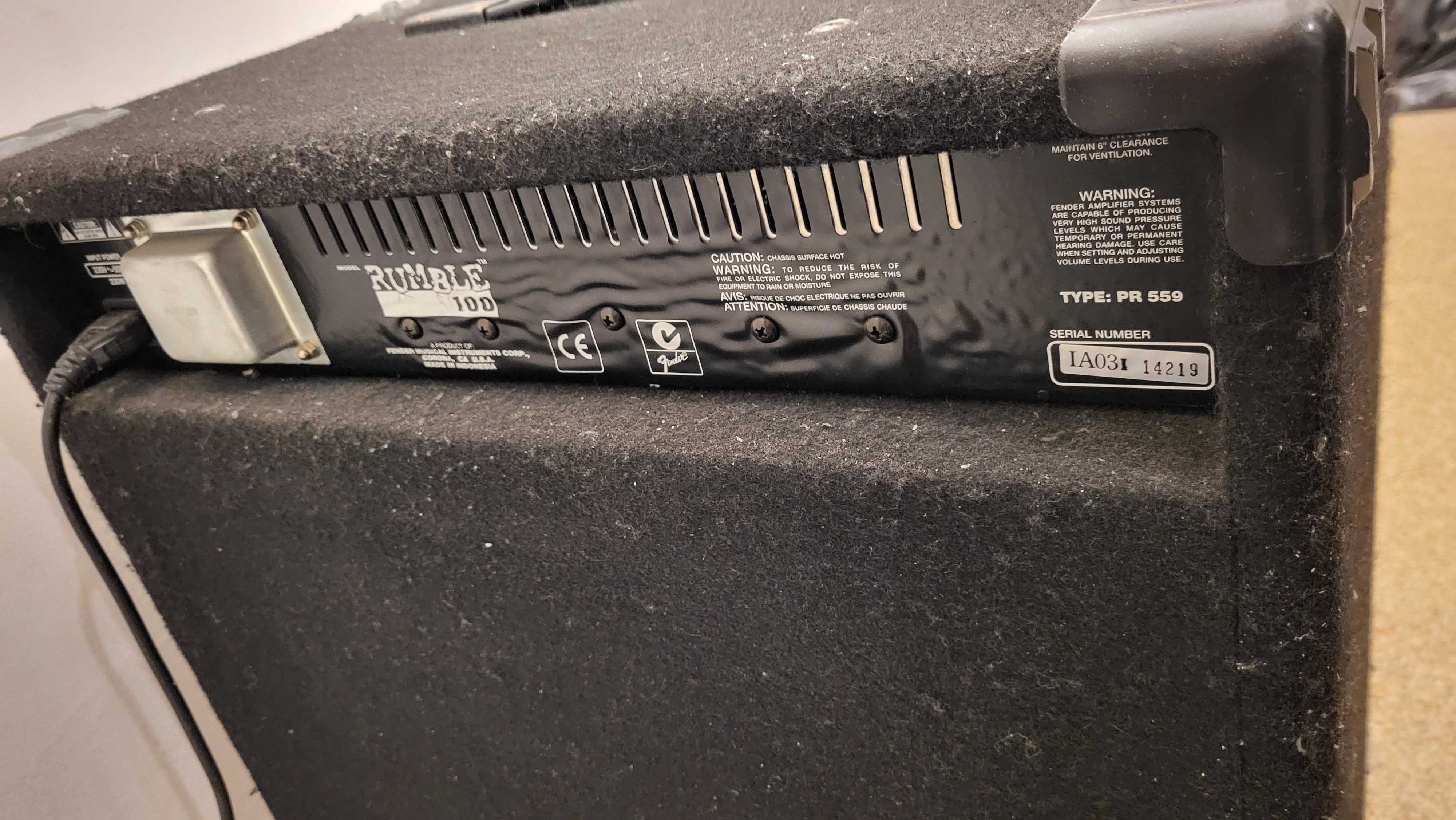 Wzmacniacz Fender Rumble 100 Typ PR 559