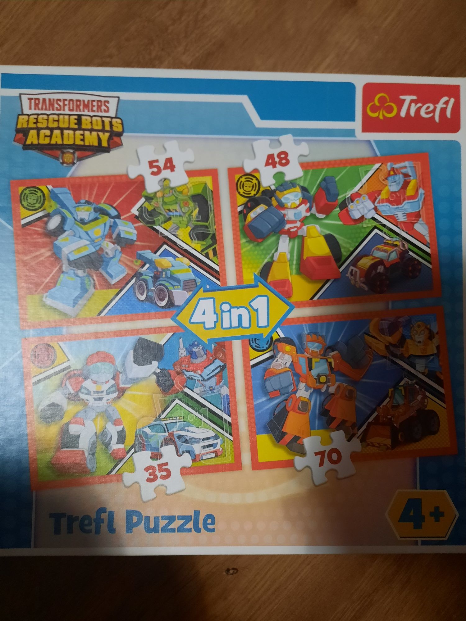 Puzzle transformers rescue bots 4w1